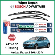 Mazda 2 2011-2014 - Bosch Advantage 24"+16" BA2416