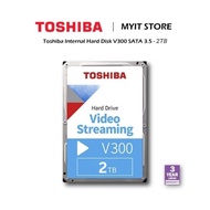 Toshiba S300 1TB/ 2TB/ 3TB (V300) / 4TB/ 6TB/ 10TB Surveillance Internal Hard Disk 3.5" SATA 6.0Gbit