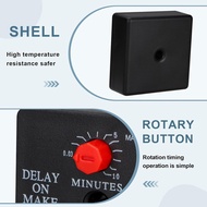 2Pcs Delay On Make Timer, QD-068, 0.03 to 10 Min, Adjustable Delay, 19-288 VAC OR DC (2)