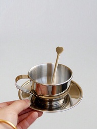3入組輕奢復古風格歐式咖啡杯及茶碟套裝,精緻英式下午茶杯