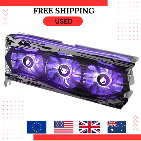 USED YESTON Graphic Card GDDR6 NVIDIA rtx 3060 12G Gaming GPU Video Cards rtx 3060TI rtx3050 rtx3070