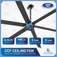 YET HVLS Giant Commercial Ceiling Fan CCF Series (5 YEAR WARRANTY)