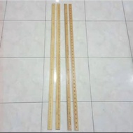 Pembaris kayu panjang1meter/pembaris tukang jahit/tailoring wood ruler