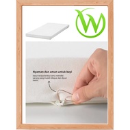 Foam mattress for double-sided baby bed, thick Foam, safe, washable cover, PELLEPLUTT Foam mattress 