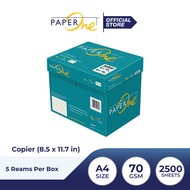 BOX Paper One Copier 70 GSM A4 (A4 - 2500sheets / 5 Reams)