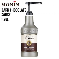 MONIN MONIN Dark Chocolate Sauce 1.89L. 1 bottle โมนิน ช็อกโกแลตซอส 1 ขวด