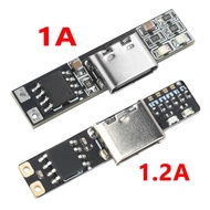 Type C 1A 1.2A 4.2V Charger Module DC 3.7V Ultra-Narrow Ultra-Small Ternary Lithium Battery Charging
