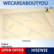 Original Hisense Refrigerator Freezer Plastic Door Cover [K4091720 ] For Model  RR197D4AGN RR198D4AB