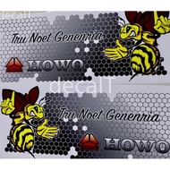 Howo Truck Sticker. Howo Truck Bee Sticker