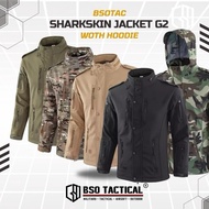 Sharkskin G2 Tactical Jacket Casual Hiking Camping Coat Multi Pocket