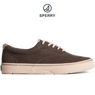 Men's SeaCycledTM Halyard CVO Washed Canvas Sneaker Red (STS25390)