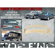 BMW E36 M3 M SPORT 3SERIES COUPE 2 DOOR 4 DOOR M3 BIG LOOK REAR SPOILER M TEK SPOILER TRUNK BOOT SPO