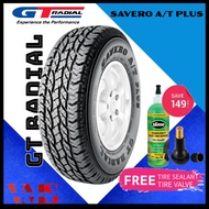 255/65R17 GT RADIAL SAVERO A/T PLUS TUBELESS TIRE FOR CARS WITH FREE TIRE SEALANT & TIRE VALV