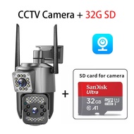 กล้องวงจรปิด V380 Pro โทรศัพท์กันน้ำกลางแจ้งเชื่อมต่อกล้องวงจรปิดระยะไกล เลนส์ HD 5.0 ​​ล้านพิกเซล ก