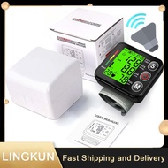 English Voice Wrist Blood Pressure Monitor Tonometer Digital Sphygmomanometer Electronic Bp Monitors