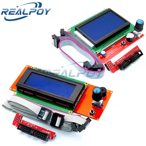 3D 2004 LCD 12864 Display stampante 3D Reprap Smart Adapter Controller Reprap Ramps 1.4 1.6 Mega2560