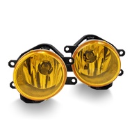 a pair （glass lens ） fog lamp fog light front bumper lamp light for TOYOTA VIOS  Third Generation ge
