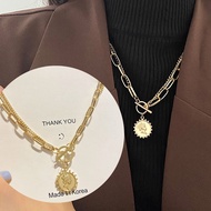 Kalung Titanium Anti Karat Wanita Ori Model Terbaru 2025 Import K3 Kalung Rantai Wanita Kekinian Vir