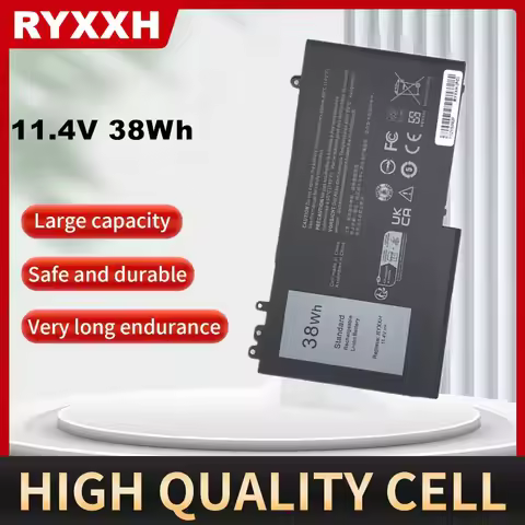 RYXXH Battery For DELL Latitude 12 5000 / 11 3150 3160 / E5450 12 E5250 0RYXXH 9P4D2 R5MD0 YD8XC 0VY