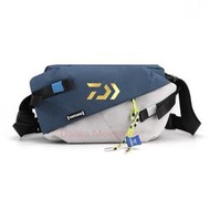 Z2022 Daiwa 新款多功能腰包運動戶外胸包防水釣魚包斜挎包手機包