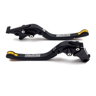 มือเบรค Kawasaki  SEMSPEED มือครัช ปรับระดับ6ระดับ พับได้ งาน CNC ER-6N Z250 Z300 ninja250 300 400-Z