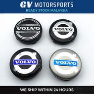 READY STOCK Volvo 4 PCS 62MM Rim Cap Wheel Center Hub Caps Wheel Rim Center Logo V40 V60 S40 S60 XC6