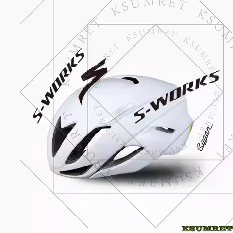 For Specialized Stikcer Sagan S-WORKS Lightning Road Bicycle Stickers EVADE Helmet Waterproof DIY De