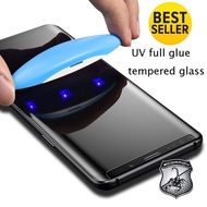 ฟิล์มกระจก Samsung Huawei UV Glass film S8 Note8  S9 Plus Note9 10 20 S10 S10+ S20 S21 S22 S23 Ultra