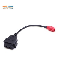 OBD Motorcycle Cable for Honda Yamaha Suzuki BENELLI 6 Pin Plug Cable Diagnostic Cable 6Pin to OBD2 16 Pin Adapter