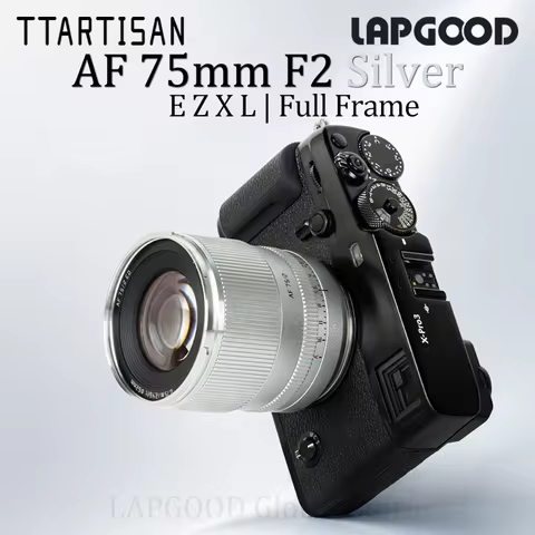 TTArtisan AF 75mm F2 Full Frame Autofocus Lens for Portrait Photography for Sony E A6400 A7RIII ZVE-