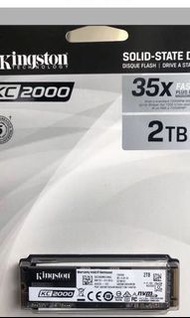 Kingston 金士頓 KC2000 2TB M.2 NVMe 2280 PCIe SSD (SKC2000M8)