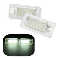 2x Error Free 18 SMD Car LED Number License Plate Lights Lamps No Error Taillight Rear light White B