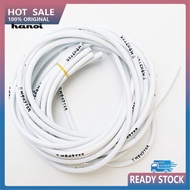HAN_ Universal Motorcycle Bike 1M Petrol Fuel Hose Gas Oil Pipe 5mm I/D 8mm O/D Tube