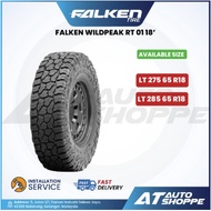 Falken Wildpeak RT 01 18" Tyre LT 275 285 65 R18 4X4 4WD (1 Tire)