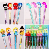 🎀 Cute Bullet Pencils Stationery Kids Goodie Bag Children Day Party Gift