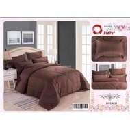 ▨Proyu Cadar Hotel Bedsheet 7 in 1 with Comforter Tebal Size Queen dan King