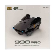 DE58/E58/998 Drone WIFI FPV HD Camera High Hold Mode Foldable Arm RC Quadcopter Drone 4K Drones