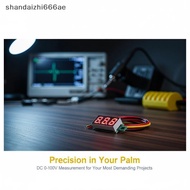 shandaizhi666ae 0.36 0.28 Inch 2 Wire 0-30V 3 Wire DC 0-100V Digital Voltmeter Variable Precision El