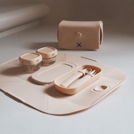 【hegen】成長餐桌兒童學習餐具|豪華組