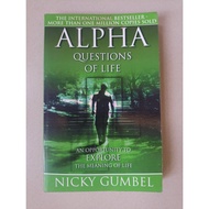 Preloved: Alpha, Questions of Life by Nicky Gumbel (₱180 — Paperback)