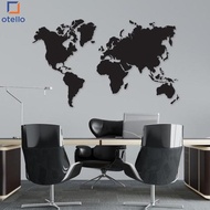 World Map Wall Stier Acrylic Embossed Wall Decoration Map