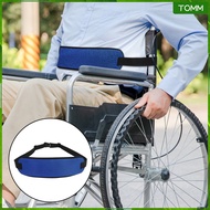 Wheelchair Seat Restraints Belt, Adjustable Harness Chair Waist Lap Strap Care for Patients and Elderly(Blue)