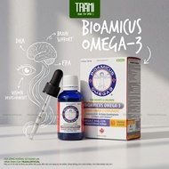 [IMPORTED PRODUCTS] DHA Bioamicus Omega 3, Supplement DHA & EPA, Support Brain and Vision Developmen