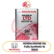 ✽Honda Ultra LTD SN 5W-30 5W30  Engine Oil 4L (Made In Japan)❉