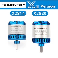 SUNNYSKY 900KV 860KV แบบไม่มีแปรงถ่าน1200Kbrushless สำหรับเครื่องบินโดรน RC เครื่องบิน X2820-III X28