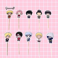 Anime CUPCAKE TOPPER / NARUTO CUPCAKE TOPPER / NARUTO CUPCAKE TOPPER / ANIME CUPCAKE DECORATION / NA