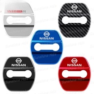 Car Styling Door Lock Protective Cover For Nissan Navara Almera NV350 Sentra Terra Juke Accessories