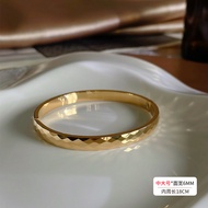 Nữ Vòng Tay Thép Titan Không Phai Màu Vàng 18k Cao Cấp Trang Sức Thời Trang Nhẹ Vàng Sang Trọng Di S