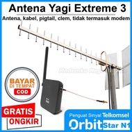 Antena Modem Telkomsel Orbit Star N1 Penguat Sinyal Yagi Extreme 3