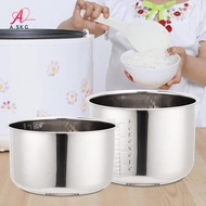 [COD] Rice Cooker Inner Container Stainless Steel Round Cookware Practical Inner Pot